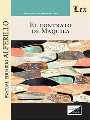 cover image of El contrato de maquila